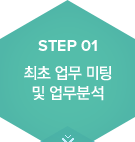step1. 최초 업무 미팅 및 업무분석
